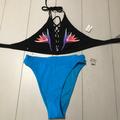 Victoria's Secret Swim | High Waisted Victoria’s Secret Swimsuit | Color: Blue | Size: S