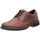 ECCO Men's Turn Plain Toe Oxford Shoe, Cocoa Brown, 7 UK
