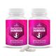 Myo-Inositol & D-Chiro Inositol Capsules with Folic Acid for PCOS | Prenatal Fertility Supplements for Women | Vitamin B8 | Improves Hormonal Balance & Supports Ovarian Function | 40 to 1 (2 Pack)