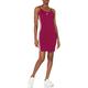 adidas Originals womensFM3279Spaghetti Strap Dress Short Sleeves Dress - Pink - 2X Plus