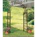 Deer Park Ironworks Candy Cane Arch Metal in Brown | 84 H x 43 W x 15 D in | Wayfair AR107AR201