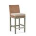 Braxton Culler Seagrass Top Counter Stool Wood/Wicker/Rattan in Brown | 37 H x 18.5 W x 22.5 D in | Wayfair B111-012/0611-66/GREYSTONE