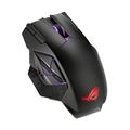 ASUS ROG Spatha X Gaming Maus (kabellos, kabelgebunden, magnetische Ladestation, 12 programmierbare Tasten, 19.000 dpi, Aura Sync)