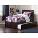 Metro Bed with Footboard and Twin Extra Long Trundle