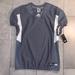 Adidas Shirts | Adidas Men's Techfit Hyped Football Jersey 2xl | Color: Gray/White | Size: Xxl