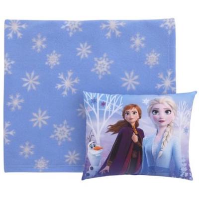 Disney Bedding | Frozen 2: Magical Journey Super Toddler Blanket | Color: Blue/White | Size: 40in. X 50in.