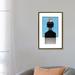 East Urban Home Little Prince Afropick by Manasseh Johnson - Print Canvas in Black/Blue/White | 26 H x 18 W x 1.5 D in | Wayfair