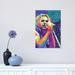 East Urban Home Eddie Vedder - Pearl Jam by Dayat Banggai - Graphic Art Print Canvas, Wood | 18 H x 12 W x 1.5 D in | Wayfair