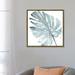East Urban Home Palma Azul Square II by Patricia Pinto - Painting Print Canvas in Blue/White | 26 H x 26 W x 1.5 D in | Wayfair