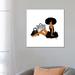 East Urban Home Thankful by Nicholle Kobi - Painting Print Canvas in Black/Brown/White | 26 H x 26 W x 1.5 D in | Wayfair