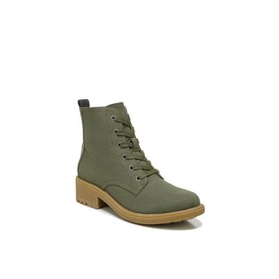 Women's Kunis Canvas Hiker Bootie by LifeStride in Olive (Size 11 M)
