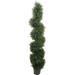 Primrue Artificial Cedar Tree in Pot Silk/Plastic/Polysilk | 60 H x 10 W x 10 D in | Wayfair 214DFE9BA6674CC69E7269482FE6A91D