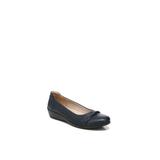 Women's Impact Wedge Flat by LifeStride in Lux Navy (Size 9 M)