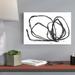Wrought Studio™ Twine Bundle I by June Erica Vess - Wrapped Canvas Painting Canvas in Black | 12 H x 18 W x 1.25 D in | Wayfair