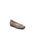 Women's Impact Wedge Flat by LifeStride in Taupe (Size 7 M)