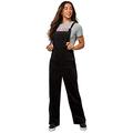 Joe Browns Women's Relaxed Tie Up Dungarees Jumpsuit, Black, 16