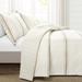 Lush Decor Farmhouse Stripe 3-piece Comforter Set
