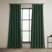 Exclusive Fabrics Faux Linen Room Darkening Curtain (1 Panel)