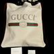 Gucci Bags | Gucci Logo. Drawstring Backpack. Includes Dust Bag | Color: Black/Cream | Size: Os