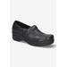 Extra Wide Width Women's Lead Flats by Easy Street in Black (Size 10 WW)