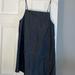 Zara Dresses | A Nwt Mini Jean Dress. | Color: Blue | Size: M