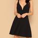 Urban Outfitters Dresses | Kimchi Blue Black Skater Dress | Color: Black | Size: S