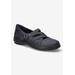 Women's Wise Flats by Easy Street in Navy (Size 9 1/2 M)