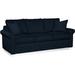 Braxton Culler Park Lane 81" Rolled Arm Sofa w/ Reversible Cushions in Gray/White/Blue | 36 H x 81 W x 37 D in | Wayfair 759-011/0204-64/FROSTWHITE