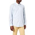 Brooks Brothers Men's Camicia Casual Button Down Regent Fit Shirt, Blue Stripes, L