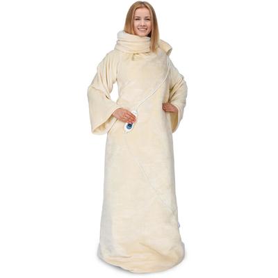 Slanket Heizdecke mit Ärmeln 120W 155x180cm Coral Fleece - Klarstein