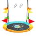 Costway 40 Inch Indoor Outdoor Flying Saucer Tree Swing with Hanging Strap