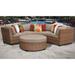 Laguna 4 Piece Outdoor Wicker Patio Furniture Set 04a