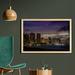 East Urban Home Ambesonne Puerto Rico Wall Art w/ Frame, Skyline Ocean Park Puerto Rico In The Evening Buildings Trees & Cloudy Sky | Wayfair