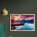 East Urban Home Ambesonne Landscape Wall Art w/ Frame, Peaceful Mountain Lake Majestic Sky & Mountains South Asia Romantic View | Wayfair