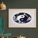 East Urban Home Ambesonne Mystic Wall Art w/ Frame, Yin-Yang w/ Round Pattern Represents The Universe Boho Design | Wayfair