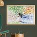 East Urban Home Ambesonne Tree Wall Art w/ Frame, Watercolor Nature Colorful Blooming Branches 4 Seasons Themed Illustration Print | Wayfair