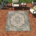 Brown/Green 79 x 0.2 in Area Rug - Andover Mills™ Flynt Oriental Beige/Dark Green Indoor/Outdoor Area Rug | 79 W x 0.2 D in | Wayfair