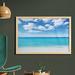 East Urban Home Ambesonne Ocean Wall Art w/ Frame, Surreal Tropical Seascape w/ Dreamy Sea & Sky Paradise Coast Hawaiian Art | Wayfair