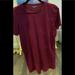 Brandy Melville Dresses | Brandy Melville Soft Burgundy T-Shirt Dress | Color: Red | Size: M