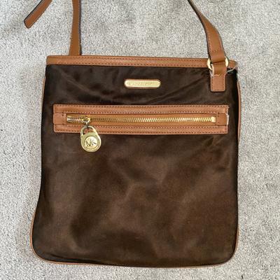 Michael Kors Bags | Authentic Michael Kors Crossbody Purse | Color: Black/Brown | Size: Os