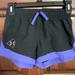 Under Armour Bottoms | Girls Under Armour Athletic Shorts | Color: Black/Purple | Size: Sg