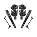 2001-2007 Chrysler Town & Country Front and Rear Shock Strut Coil Spring Sway Bar Link Kit - TRQ