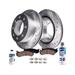 1999-2004 Ford F250 Super Duty Rear Brake Pad and Rotor Kit - Detroit Axle