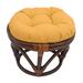 18-inch Round Indoor/Outdoor Footstool Cushion (Cushion Only) - 18 x 18