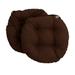 16-inch Round Indoor/Outdoor Chair Cushions (Set of 2)