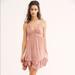 Free People Dresses | Nwt Free People X Fp One Adella Slip | Color: Cream/Pink | Size: Xs