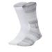 Nike Accessories | Nike Youth Swoosh Cushioned Crew Socks 2 Pairs Pe | Color: Gray/White | Size: 5y-7y