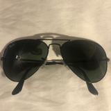 Ray-Ban Accessories | Authentic Ray Ban Aviators | Color: Black | Size: Os