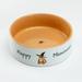 Fido's Diner Pet Bowl Porcelain/Stoneware (dishwasher safe)/Ceramic | 2 H x 5.85 W x 5.85 D in | Wayfair PW2104