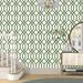 Wade Logan® Catone Gazebo Lattice Peel & Stick Wallpaper Roll Vinyl in Gray/Green | 20.5 W in | Wayfair BF540F1B62DD43D5BF96FE91640A4C25